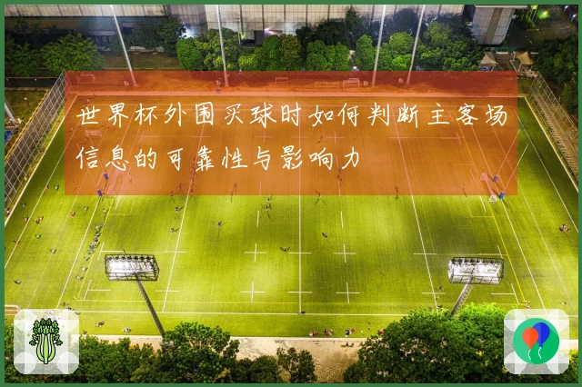 世界杯外围买球时如何判断主客场信息的可靠性与影响力